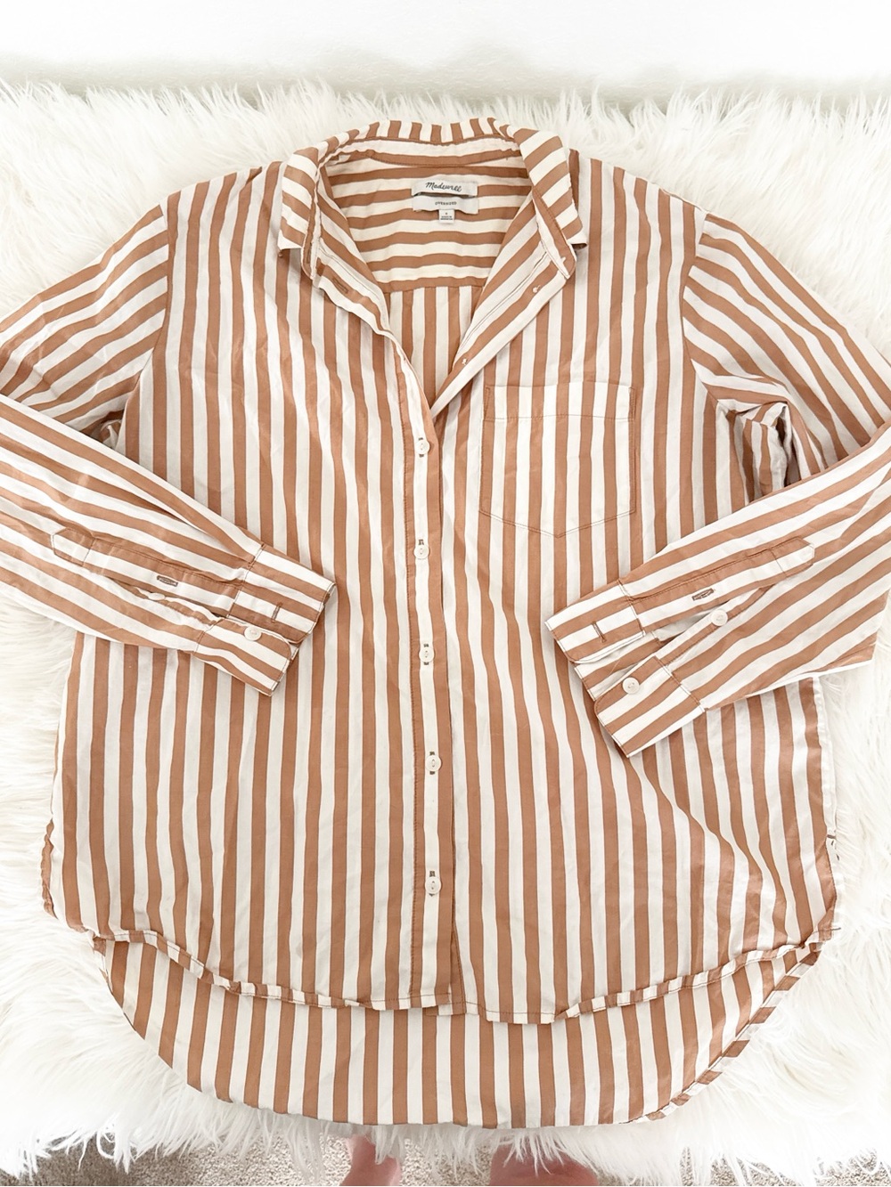 Madewell Vertical Stripe Button-Down Shirt